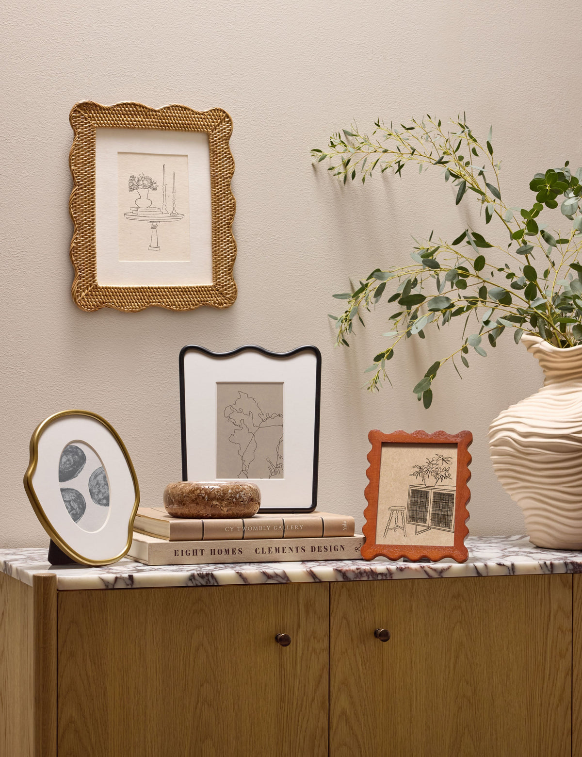 Wood Picture Frame, Rook for Living Rooms, Bedrooms and Home Offices, 2 Sizes and 2 Colors image 1