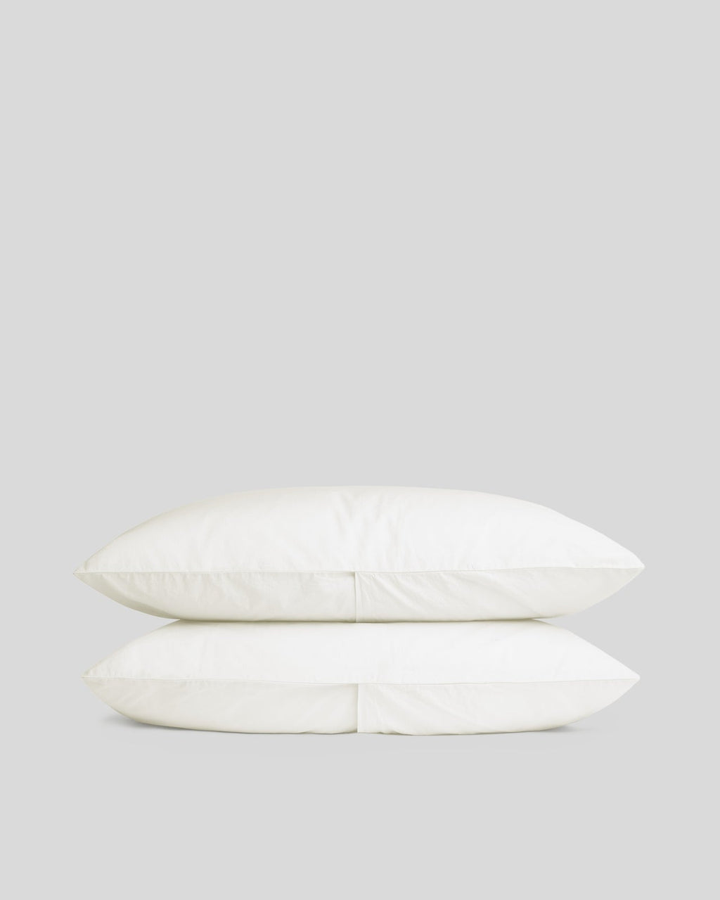 Pillowcase Set, Percale (Cream), Lightweight Design for Everyday Bedding and Bedroom Refreshes, 2 Size Options image 1