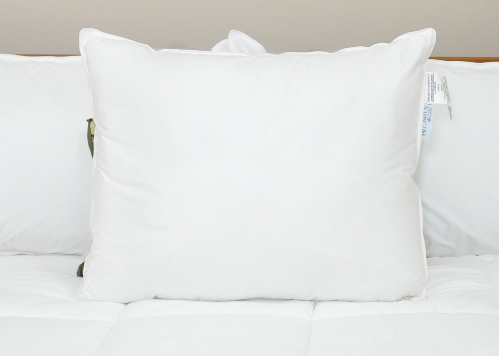 Bed Pillow, Premium Polyester Extra Firm for Sleeping, Reading and Bedroom Comfort, 3 Size Options image 1