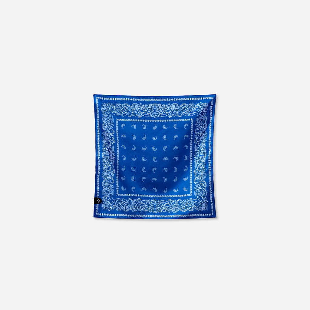 Bath Linen, Bandana Towel: Paisley Stellar Blue for Home Bathrooms and Everyday Care, Designed for Daily Bathroom Routines and Guest Baths image 1
