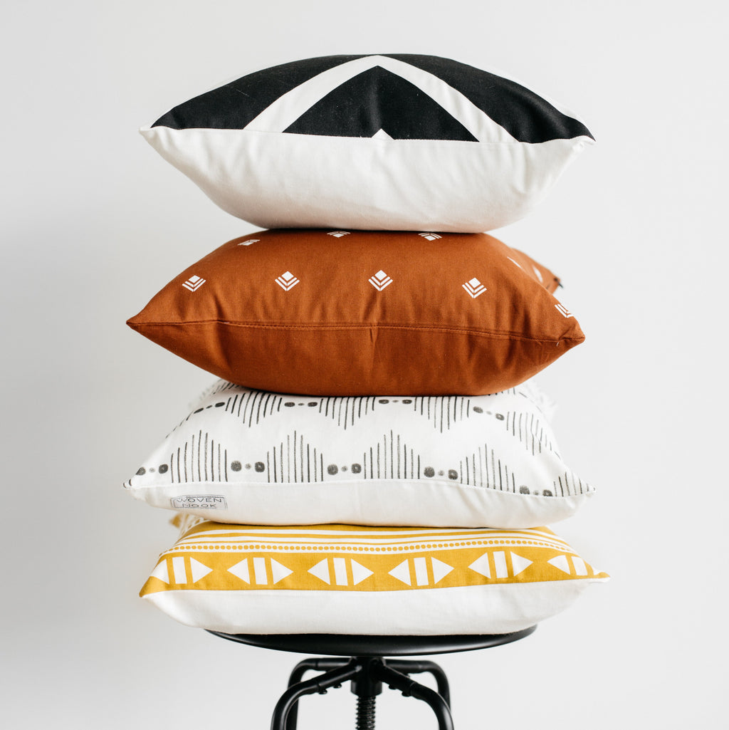 Decorative Pillow Cover Set, Indy 4 Pack 18", Machine-Washable Care for Bedroom Styling and Living Room Decor image 1