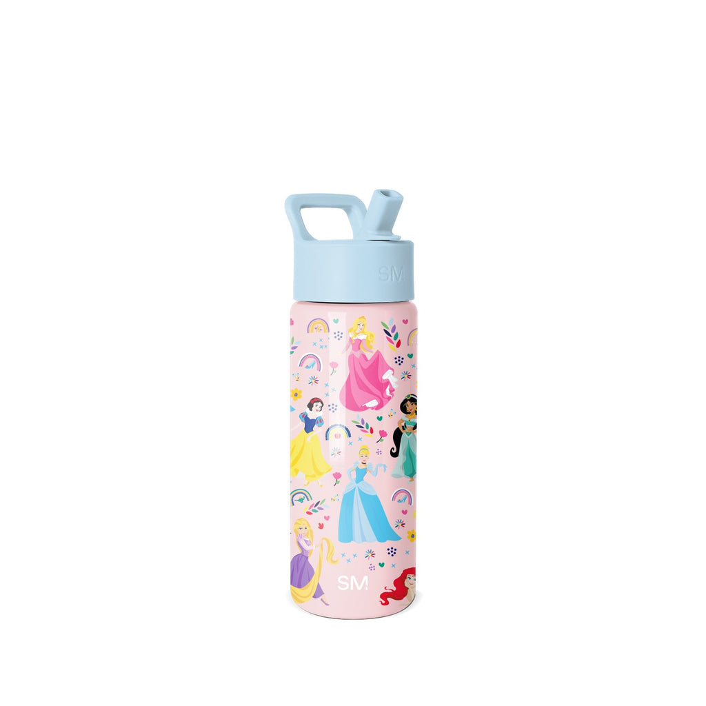 Reusable Drink Bottle, Summit Kids Water with Straw Lid, Stainless Steel Construction for Work, Travel and Everyday Hydration image 1