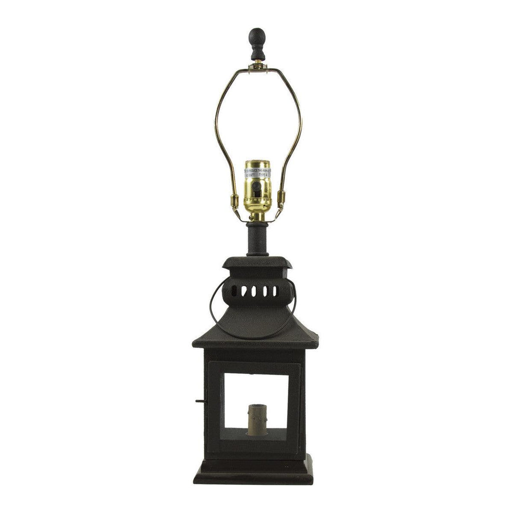 Home Lighting, Iron Lantern Lamp Black for Bedrooms, Living Rooms and Reading Corners, Designed for Everyday Home Use image 1