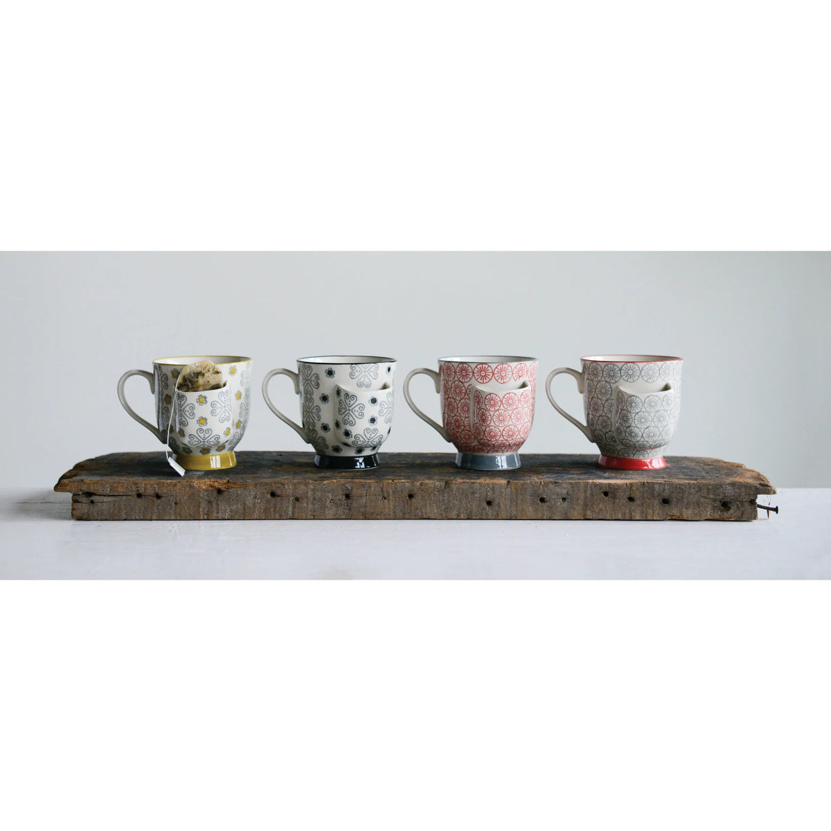Coffee Mug, Cozy Tea, Ceramic Construction, Microwave-Safe Use for Everyday Drinks, Home and Entertaining, 4 Style Options image 1