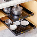 Home Storage Organizer, Adjustable No Drill Adhesive Pull Out Cabinet for Closets, Shelves and Everyday Organization image 1