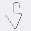 Shower Curtain Hooks, Venice Stainless for Hanging Shower Curtains, Bathroom Rails and Everyday Bath Use image 1