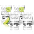 Insulated Tumbler, Latitude & Longitude Glasses, Unbreakable, Stackable Design for Everyday Drinks, Home and Entertaining image 1