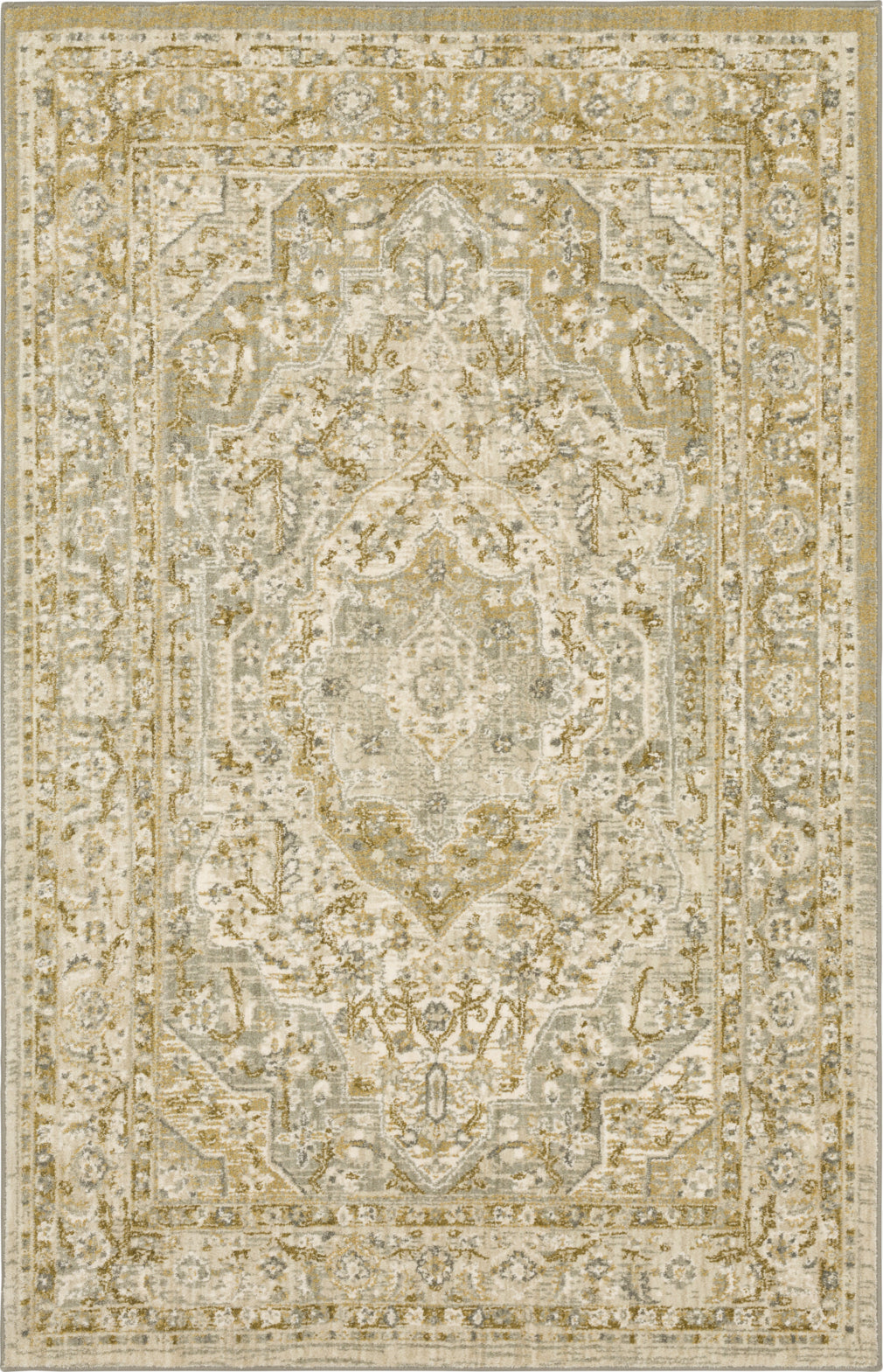 Area Rug, Touchstone Nore Willow Grey for Living Rooms, Bedrooms and Entryways, 2 Size Options image 1