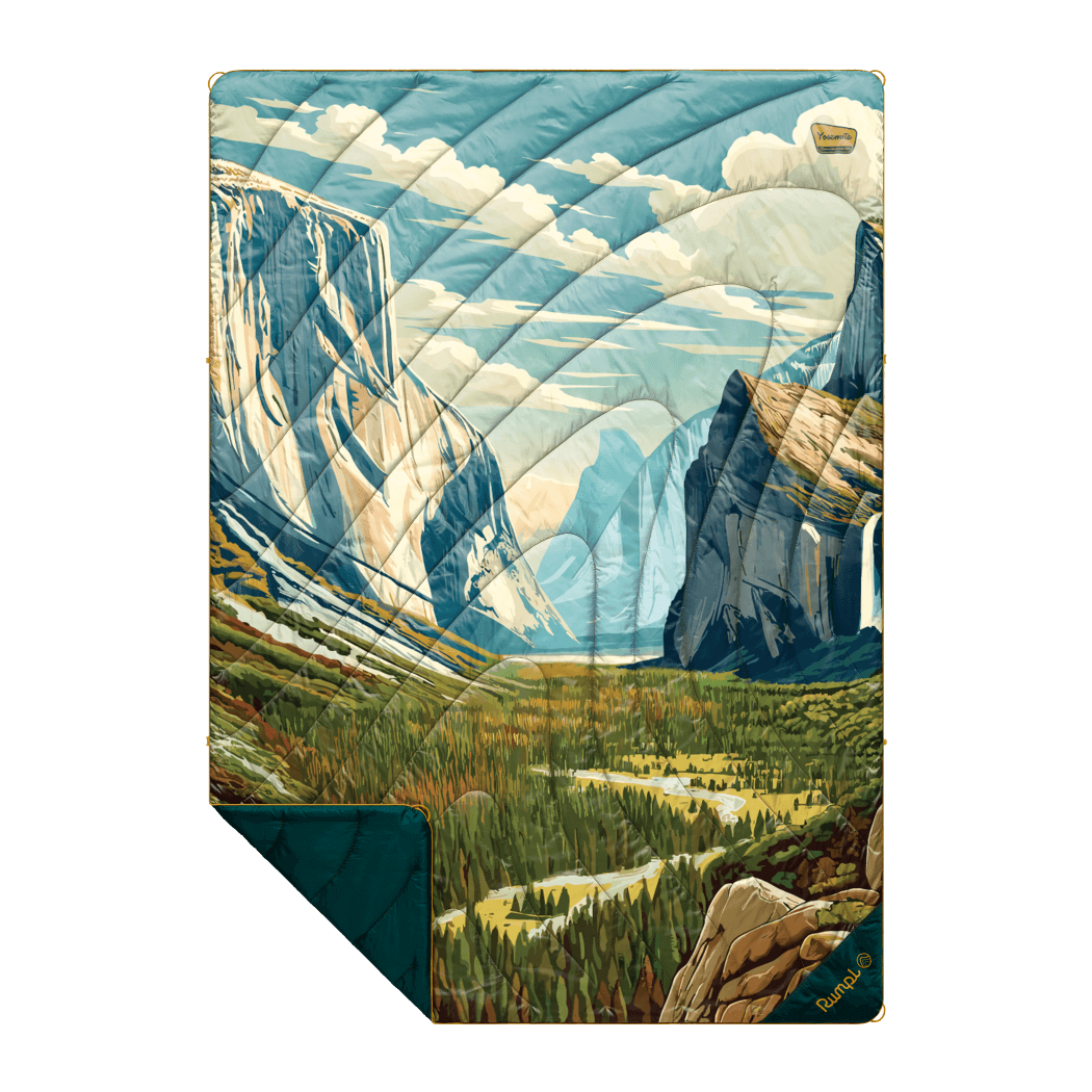 Cozy Throw Blanket, Original Puffy Yosemite, Waterproof Protection for Sofas, Beds and Relaxing at Home image 1