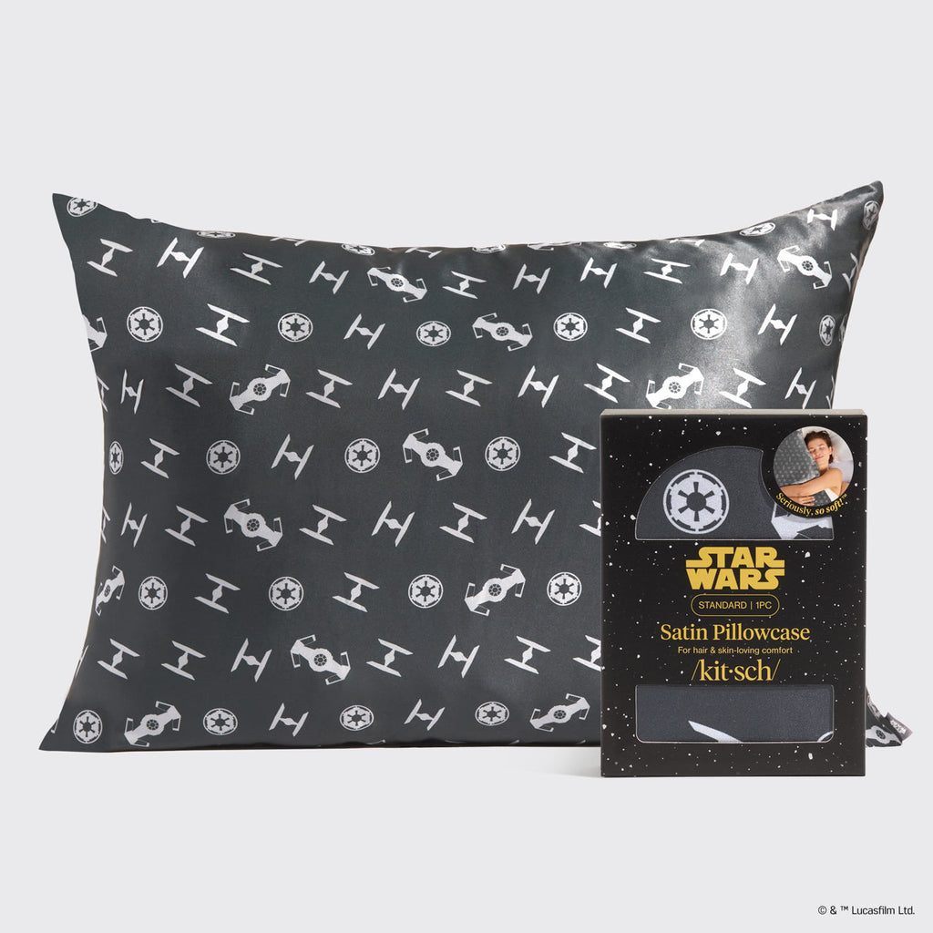 Pillowcase Set, Kitsch Satin in Galactic Empire 2 Pack for Everyday Bedding and Bedroom Refreshes image 1