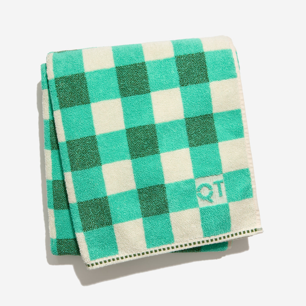 Bath Linen, Tam Sheet Pine, Organic Cotton Shell for Daily Bathroom Routines and Guest Baths image 1