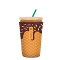 Reusable Cup Sleeve, I Scream You Scream, Neoprene Construction for Coffee Cups, Daily Commutes and Dry Hands, 2 Size Options image 1