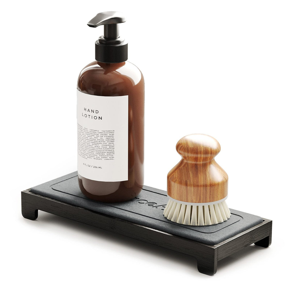 Home Storage Organizer, DryingNeat Bathroom & Kitchen Sink Caddy Black for Bedrooms, Laundry Rooms and Living Spaces image 1