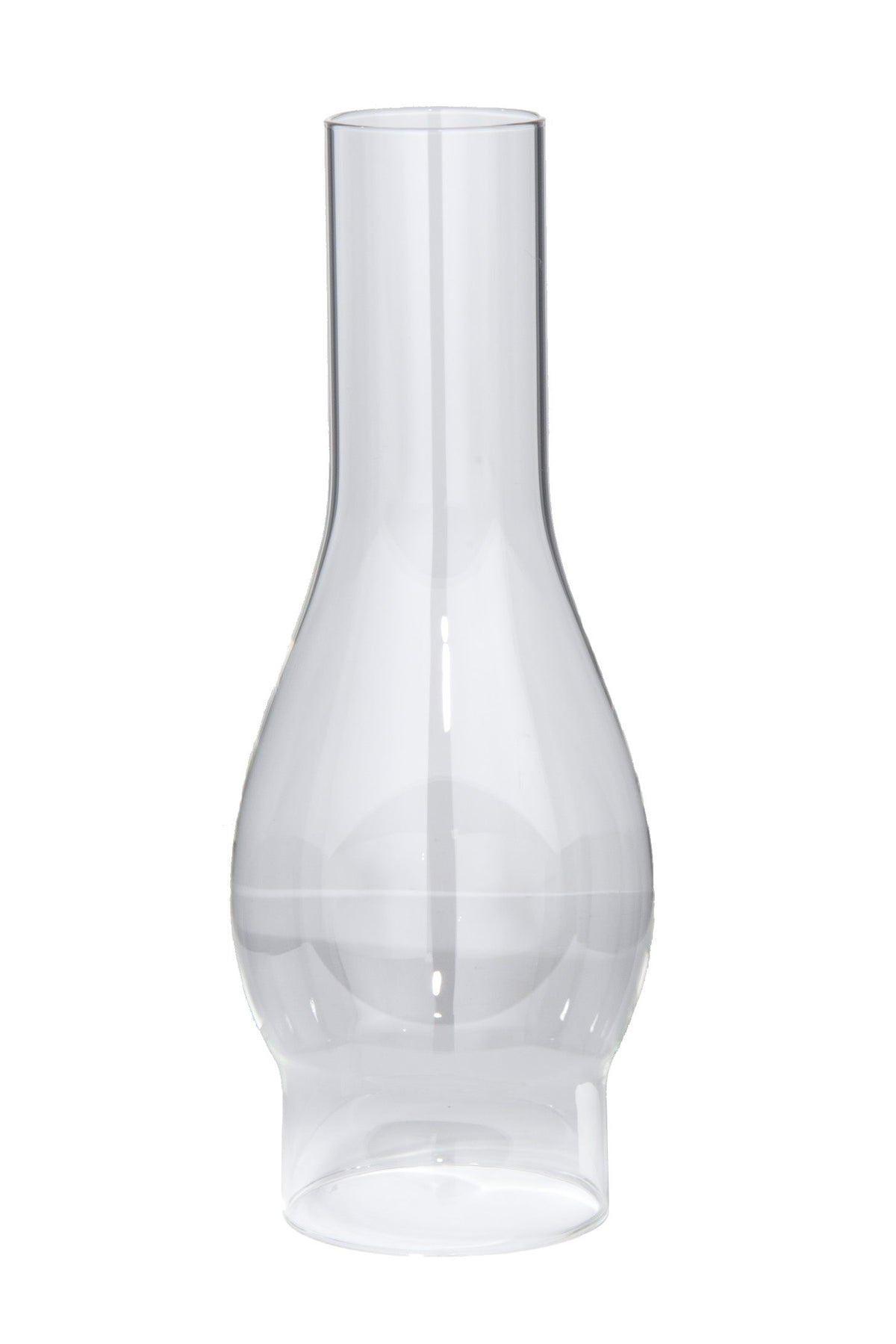 Glass Lamp Chimney, 3" Fitter, 10" Tall Clear (57944) for Oil Lamps, Burner Galleries and Lamp Restoration image 1