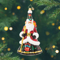 Seasonal Home Decor, Festive Folk Santa for Holiday Displays, Shelves and Festive Rooms, Designed for Everyday Home Use image 1