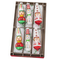 Seasonal Home Decor, Holiday Splendor 6 Count 2.5" Decorated for Holiday Displays, Shelves and Festive Rooms image 1