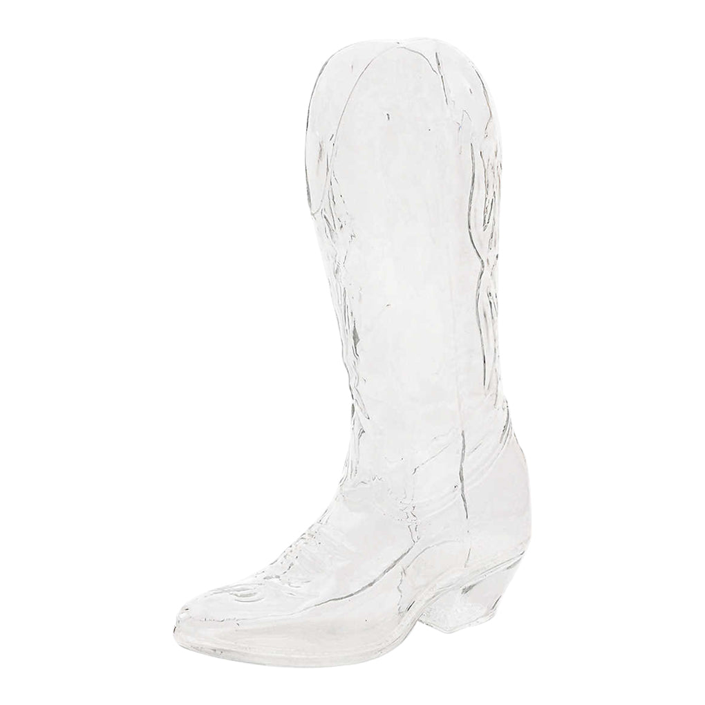 Decorative Vase, Crystal Bootie Glass for Tabletop Arrangements and Home Decor, Designed for Flowers, Shelves and Living Spaces image 1