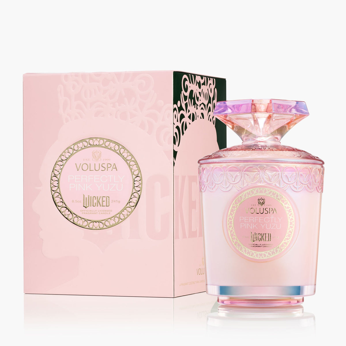 Decorative Candle, Perfectly Pink Yuzu Boxed for Entryways, Mantels and Everyday Home Ambience image 1