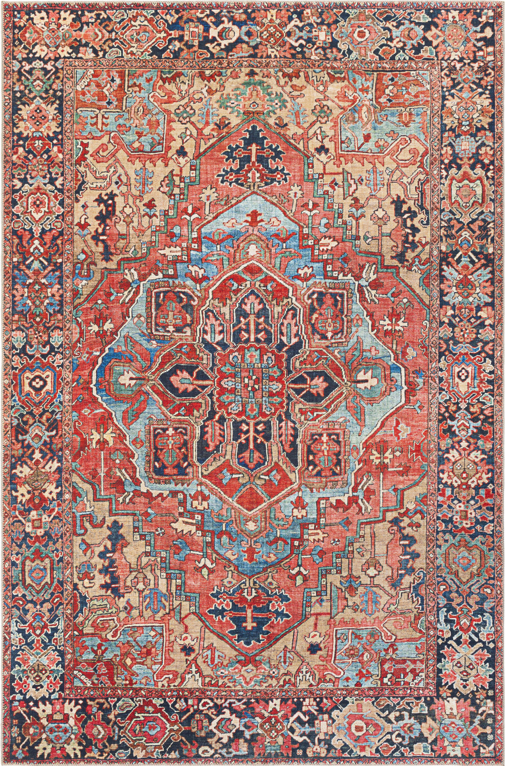Area Rug, Iris IRS 2310 for Living Rooms, Bedrooms and Entryways, 20 Size Options, Designed for Hallways, Dining Spaces and Home Decor image 1