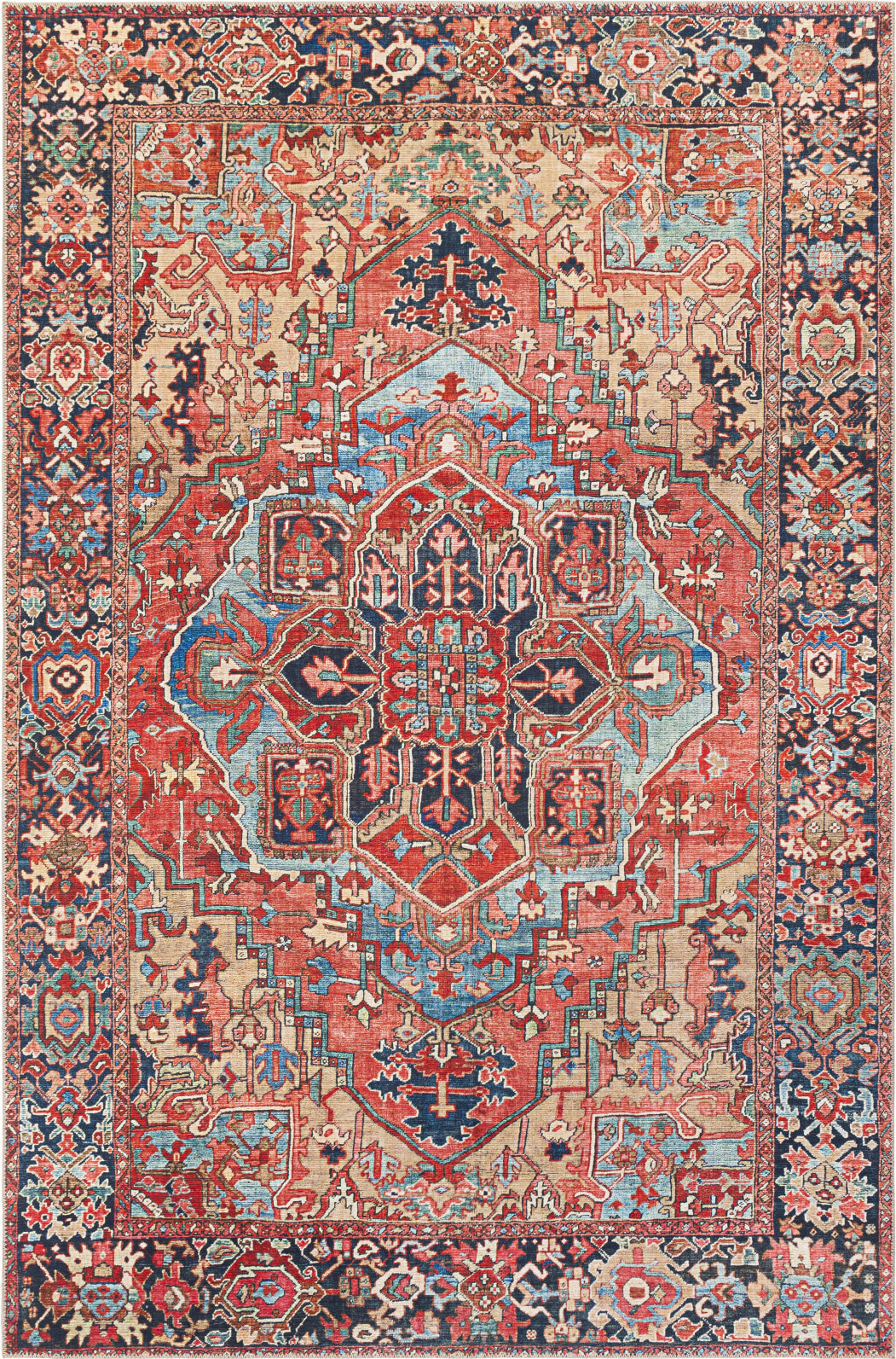 Area Rug, Iris IRS 2310 for Living Rooms, Bedrooms and Entryways, 20 Size Options, Designed for Hallways, Dining Spaces and Home Decor image 1