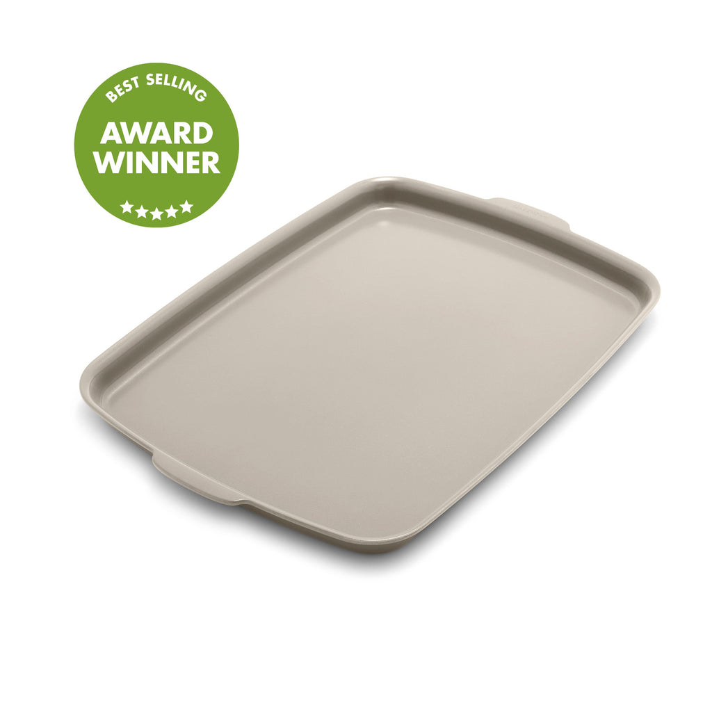 Baking Sheet, Premiere Ceramic Nonstick 18" x 13" Half Pan for Sheet Pan Meals, Pastries and Home Baking image 1