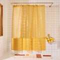 Shower Curtain, Jazz Warm, EVA with 30% Recycled Content, 12 Gauge Material for Shower Areas, Bathroom Privacy and Everyday Bath Decor image 1