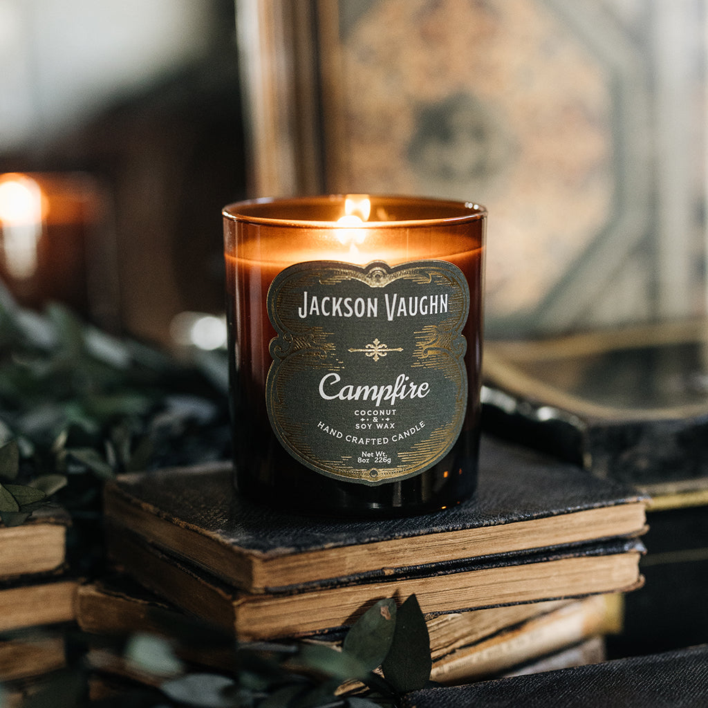 Decorative Candle, Campfire for Living Rooms, Bedrooms and Relaxing Evenings, Designed for Entryways, Mantels and Everyday Home Ambience image 1