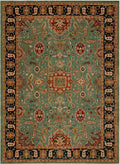 Area Rug, Spice Market Deir Aquamarine for Living Rooms, Bedrooms and Entryways, 6 Size Options image 1