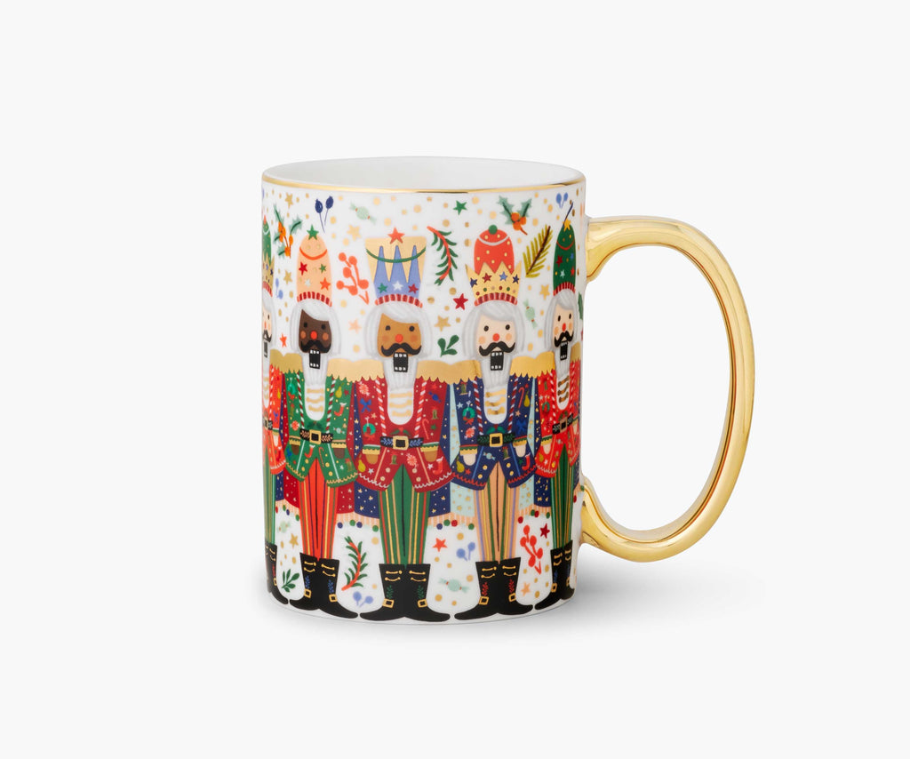 Holiday Porcelain Mug - Nutcracker Brigade image 1