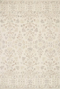 Area Rug, Norabel NOR 02 Ivory Neutral for Hallways, Dining Spaces and Home Decor, 9 Size Options image 1