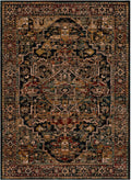 Area Rug, Spice Market Alcantara Sapphire for Living Rooms, Bedrooms and Entryways, 5 Size Options image 1