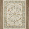 Area Rug, Adalia Iznik Cream for Hallways, Dining Spaces and Home Decor, 7 Size Options, Designed for Living Rooms, Bedrooms and Entryways image 1