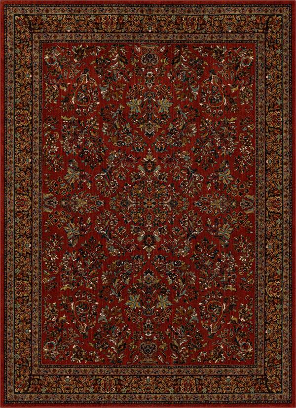 Area Rug, Spice Market Berdan Garnet for Hallways, Dining Spaces and Home Decor, 3 Size Options image 1
