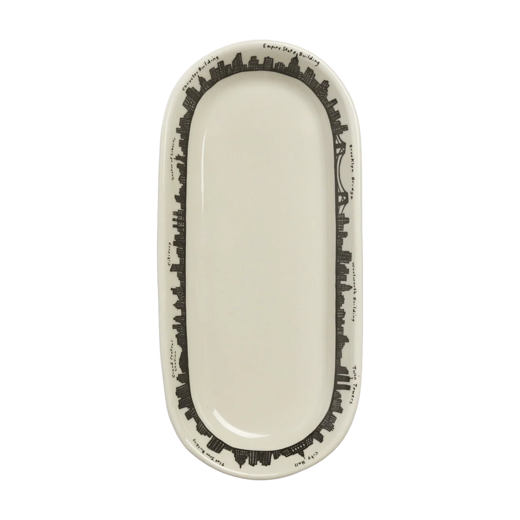 Dinnerware, 212 SKYLINE CELERY DISH (10") for Family Dining, Serving and Entertaining, Designed for Everyday Meals and Table Settings image 1
