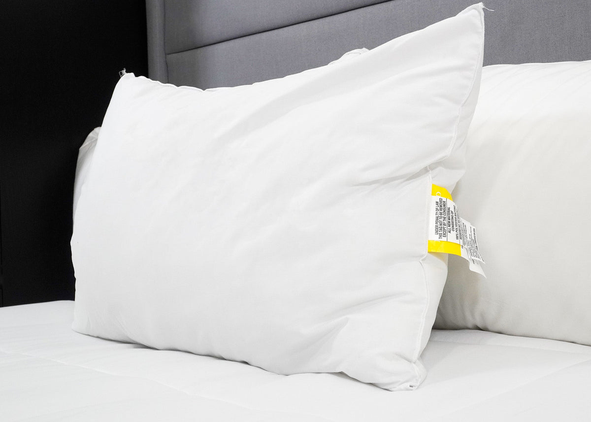 Bed Pillow, Brentwood Gold Featured at Many Hotels, Machine-Washable Care, Hypoallergenic Comfort for Everyday Sleep and Guest Room Bedding image 1