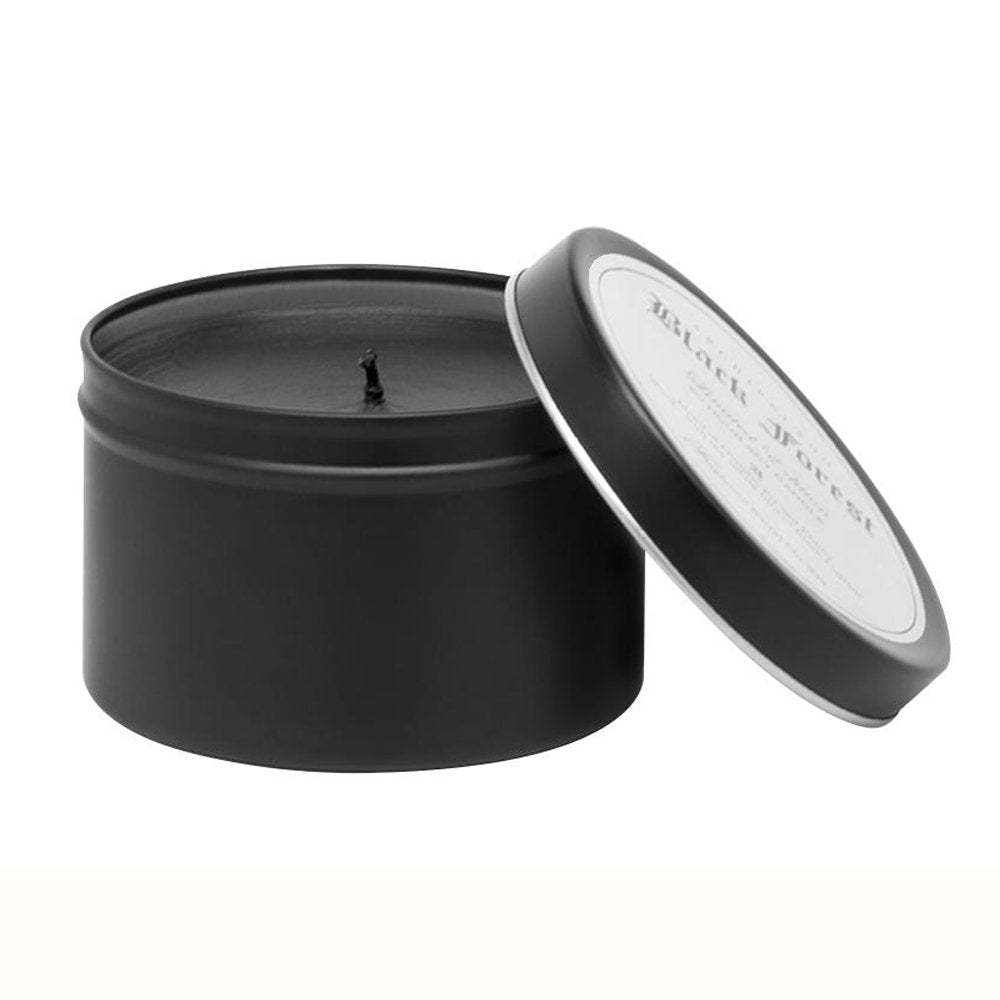 Decorative Candle, Black Forest Tin for Entryways, Mantels and Everyday Home Ambience, Designed for Everyday Home Use image 1