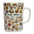 Coffee Mug, BEN LENOVITZ BAGEL PERSON (10OZ) for Everyday Drinks, Home and Entertaining, Designed for Everyday Home Use image 1