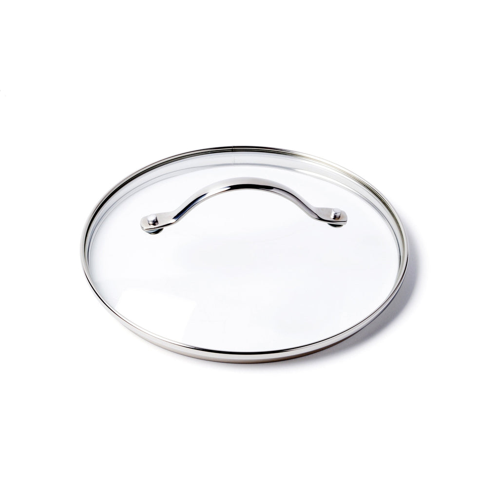Cookware Lid, Glass 8", Stainless Steel Construction for Kitchen Cookware and Daily Meal Prep image 1