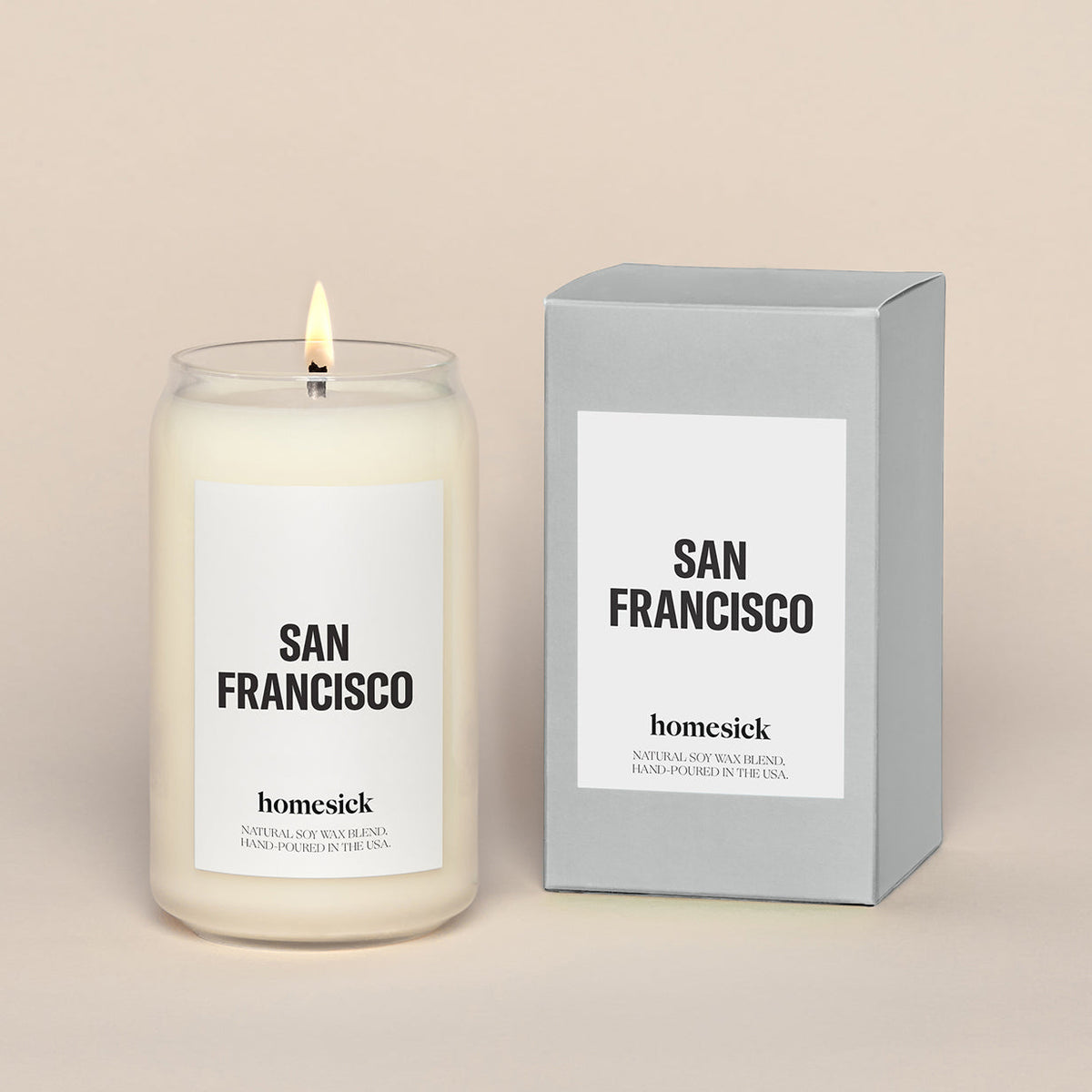 Scented Candle, San Francisco for Living Room Ambience, Mantel Displays and Home Fragrance image 1