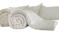 Down & Feather Comforter, Dreams Asheville Baffle Box Design, Hypoallergenic Comfort for Everyday Bedding and Comfortable Sleep image 1