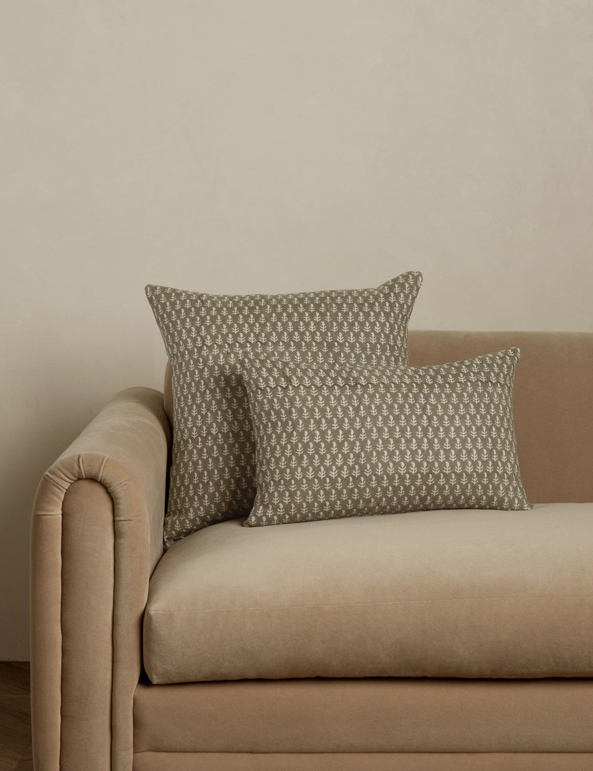 Bed Pillow, Agnes Linen for Sleeping, Reading and Bedroom Comfort, 3 Color Options, Designed for Everyday Sleep and Guest Room Bedding image 1