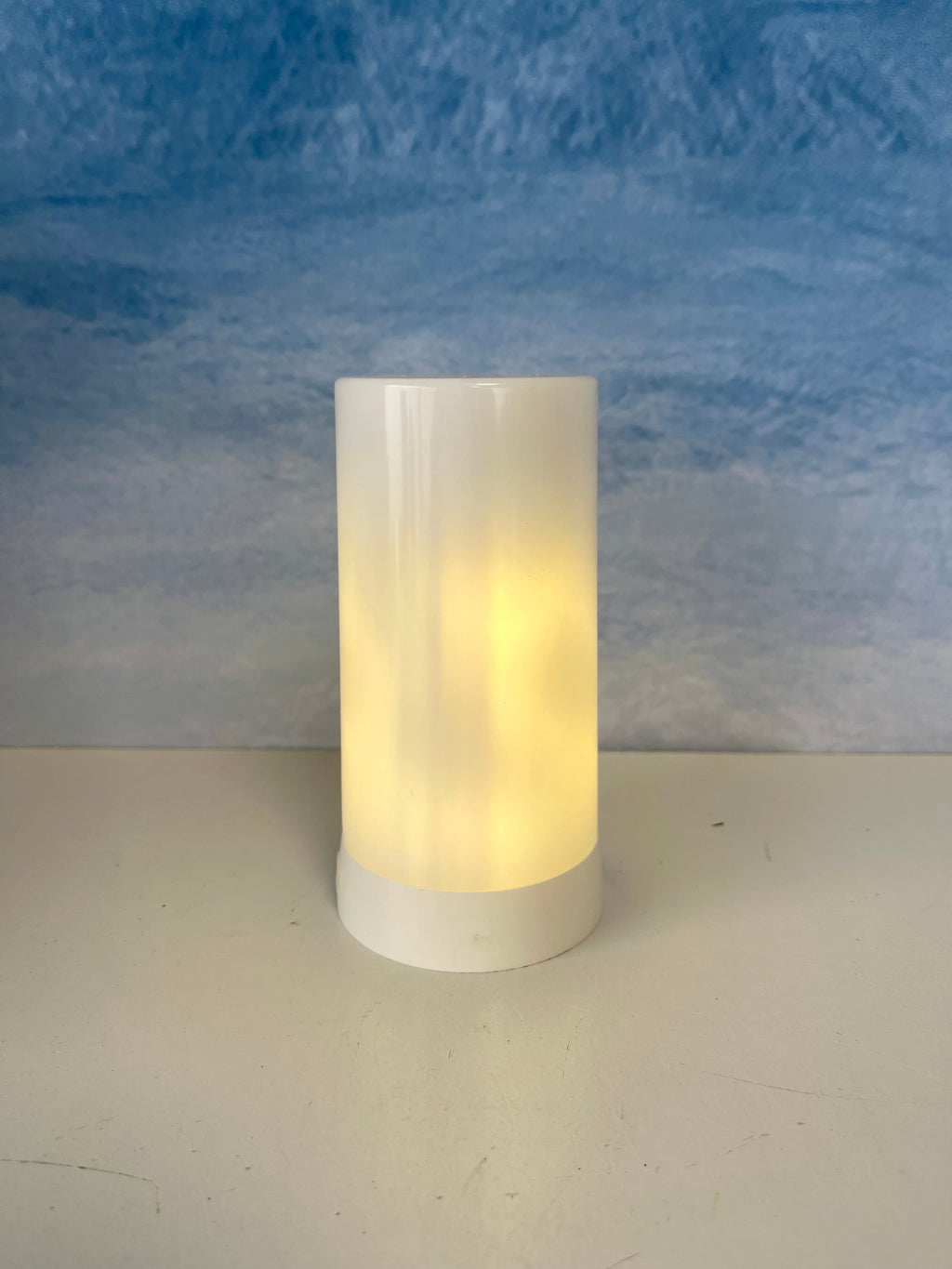 Flameless Candle, LED Fia Flame White for Bedrooms, Living Rooms and Everyday Candlelight Ambience image 1