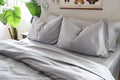 Pillowcase Set, Copper Infused Bamboo Antimicrobial &, Lightweight Design, Machine-Washable Care for Guest Rooms and Daily Bedroom Comfort image 1
