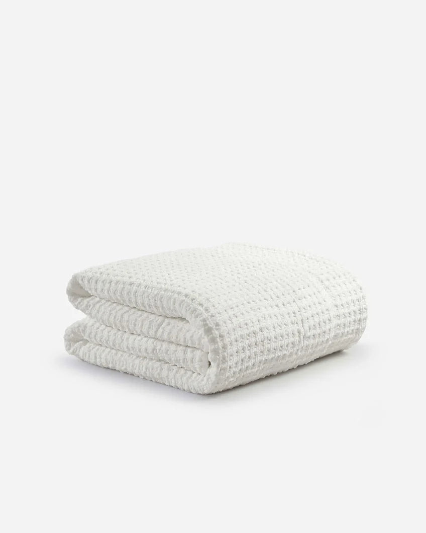 Bed Comforter, Snug Waffle, Machine-Washable Care for Year-Round Bedroom Comfort and Restful Sleep, 3 Sizes and 5 Colors image 1