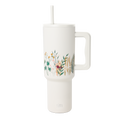 Insulated Tumbler, Trek, Stainless Steel Construction for Kitchen Tables, Workspaces and Daily Hydration image 1