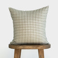 Decorative Pillow Cover, Gingham 18" 22" 26", Lightweight Design, Machine-Washable Care for Bedroom Styling and Living Room Decor image 1