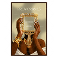 Wall Art Print, Proverbs 3:5 for Gallery Walls and Modern Room Decor, 4 Size Options, Designed for Living Rooms, Bedrooms and Home Offices image 1