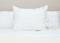 Bed Pillow, Eco Smart Down Alternative Made in USA, Breathable Construction for Sleeping, Reading and Bedroom Comfort, 3 Size Options image 1