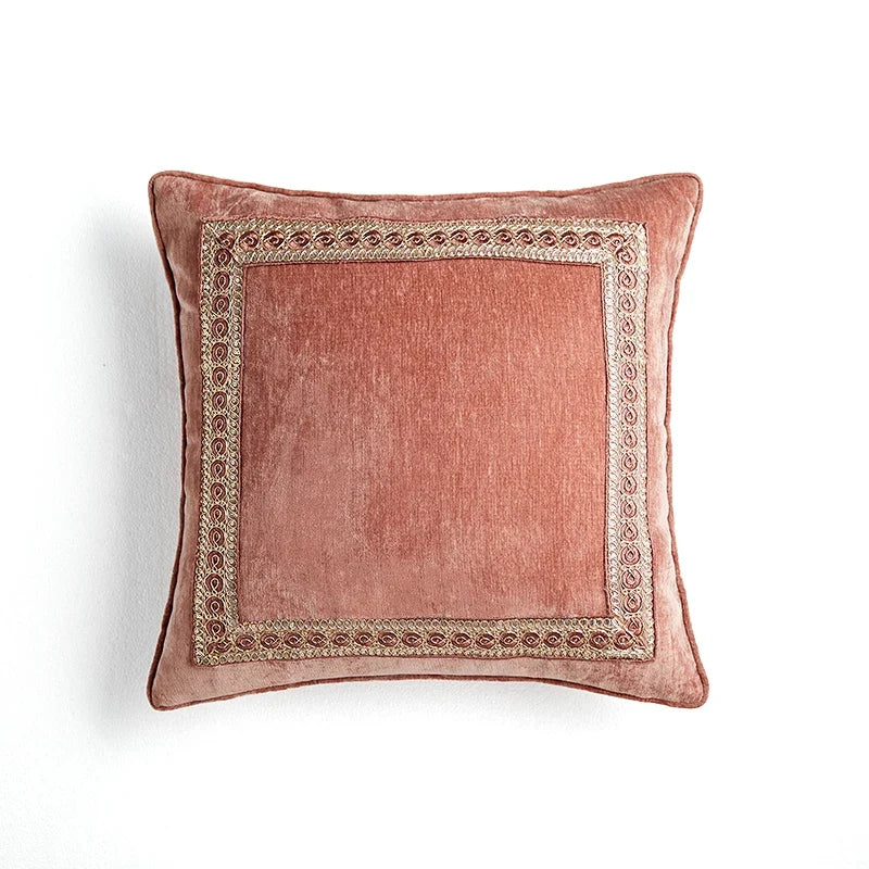 Bed Pillow, Noblesse European Style Covers, Lotus Pink for Everyday Sleep and Guest Room Bedding, 3 Sizes and 3 Colors image 1