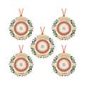 Decorative Ornament, Official 2025 Christmas 5 Piece Bundle for Holiday Displays, Seasonal Decorating and Decorative Home Accents image 1